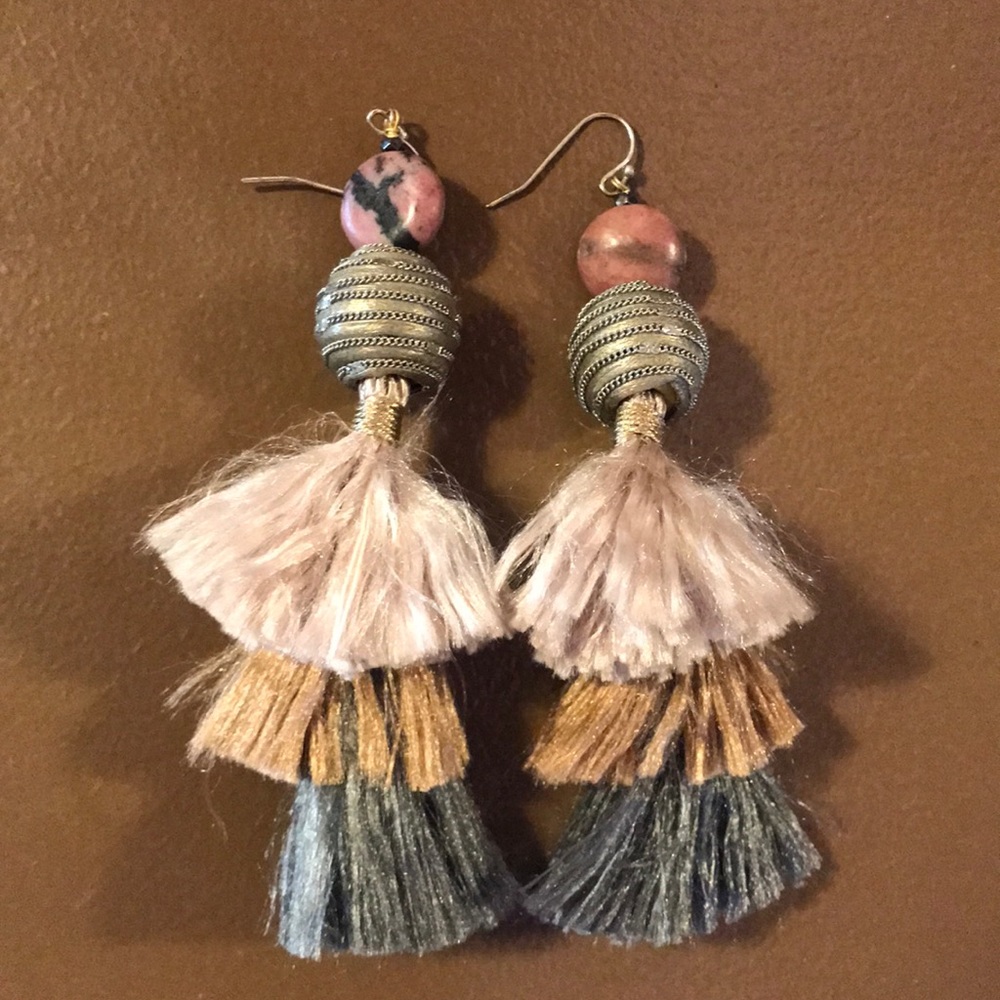 Neiman Marcus Tassel Earrings